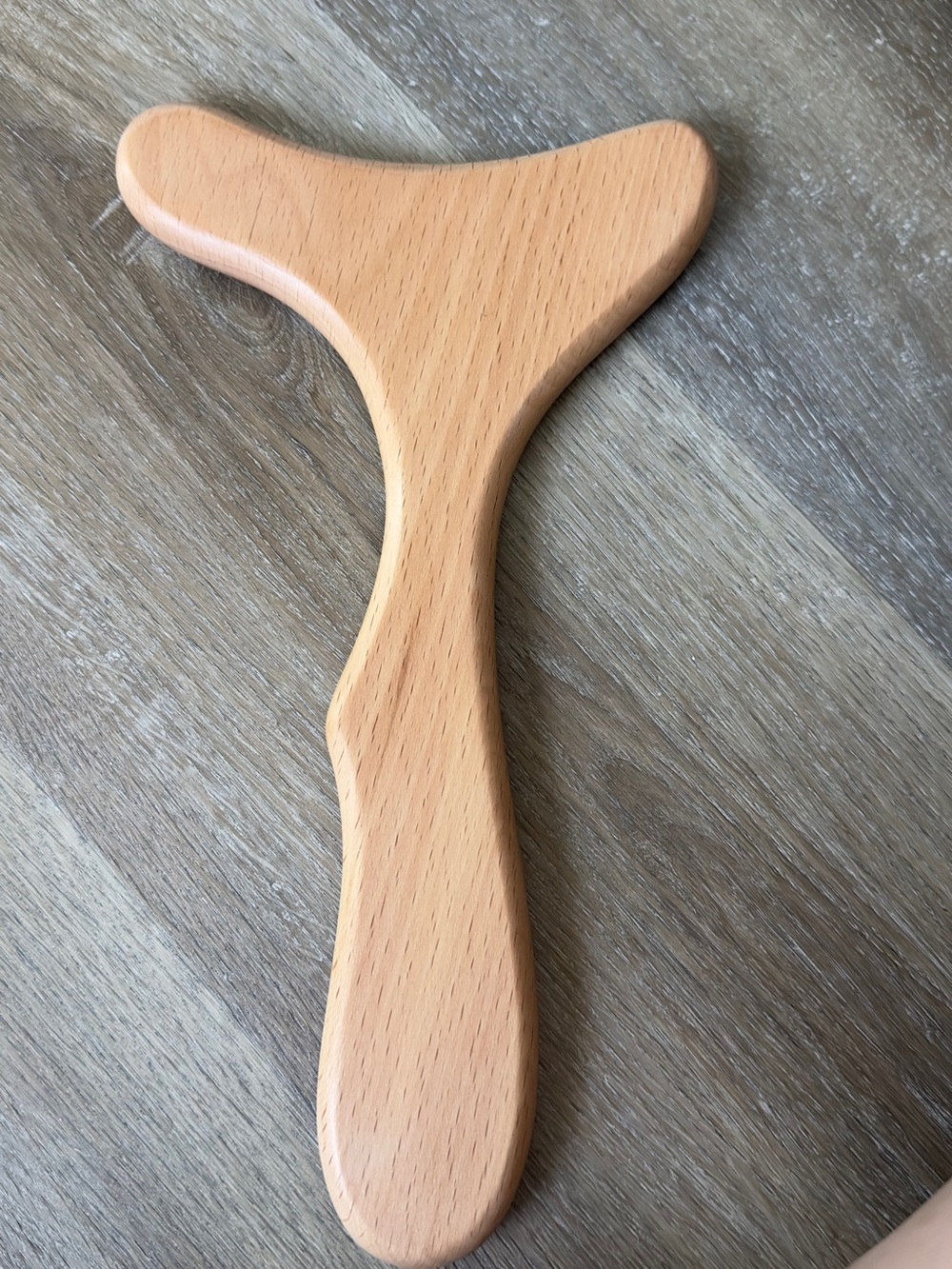 Wooden Massage Tool - Natural Beech Wood